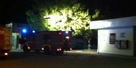Pianvallico. Principio d'incendio al distributore di benzina