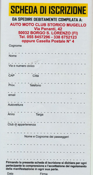 Raduno d’auto d’epoca a Borgo domenica 7 settembre. Info...