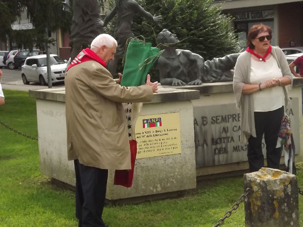 Commemorato il 70 anniversario della liberazione a Borgo