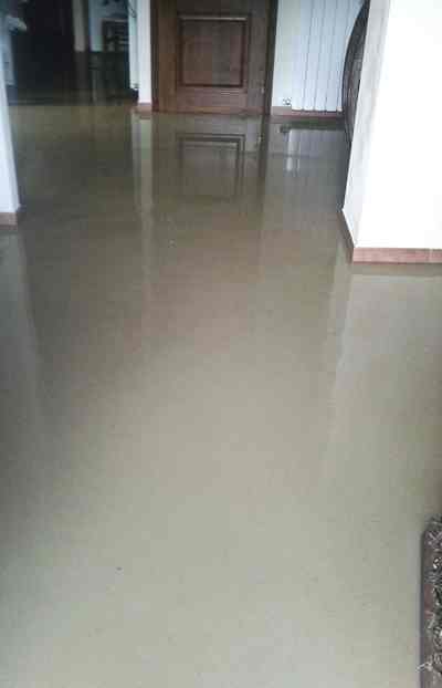 Mugello sott'acqua. Foto di Scarperia...