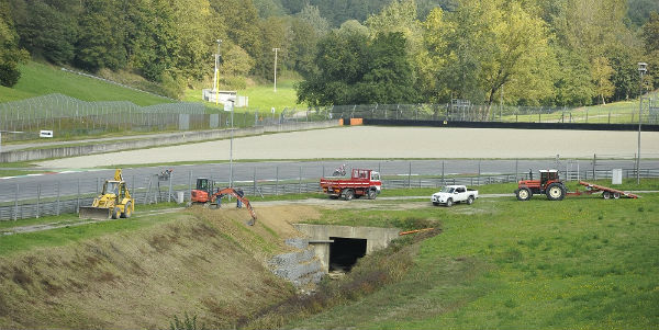 Motori & sicurezza. Nuova nuova strada di soccorso all'autodromo
