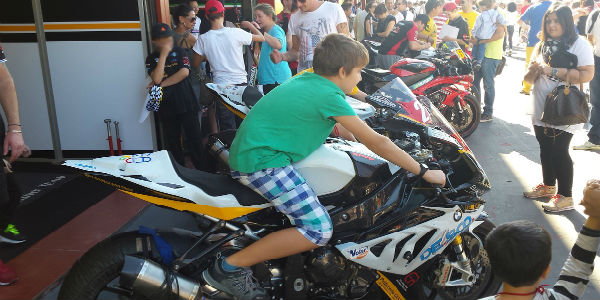 Mugello, in moto per il Meyer. Le foto....