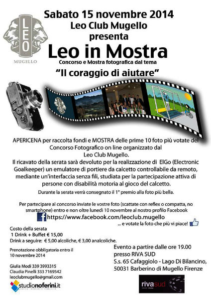 Concorso fotografico del Leo Club Mugello
