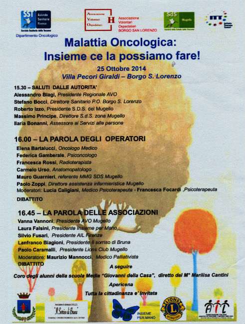 Malattia Oncologica. Insieme ce la possiamo fare