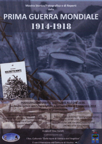 Mostra fotografica sulla prima Guerra Mondiale