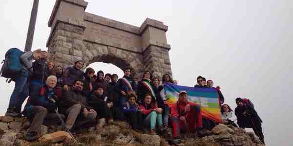 Borgo. Le medie a Pasubio, in ricordo della guerra... Foto e cronaca