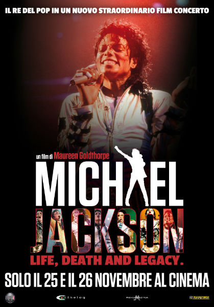 Michael Jackson rivive in un film-concerto. Proiezione a Firenze...