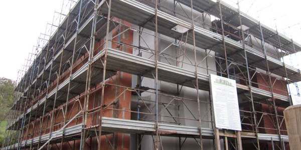 Sagginale. Le foto della Chiesa in costruzione...