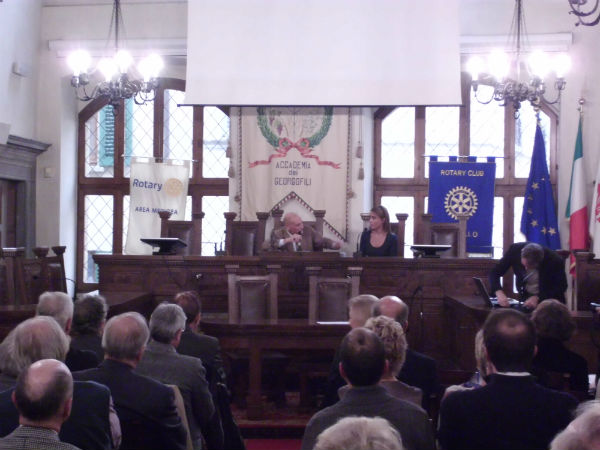 Il Rotary Club Mugello ai Georgofili per l’Olio di Oliva