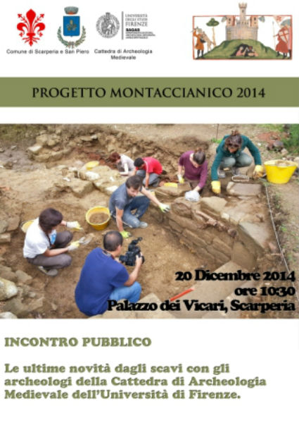 Incontro pubblico sugli scavi di Monteaccianico