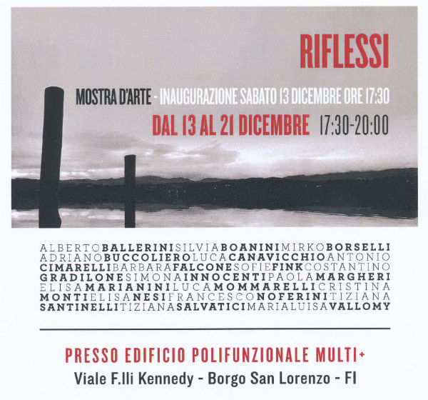 Riflessi del gruppo Dinamo al Multi di Borgo San Lorenzo