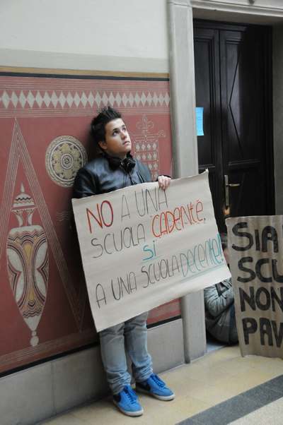 La protesta del Chini nella nuova foto della settimana...