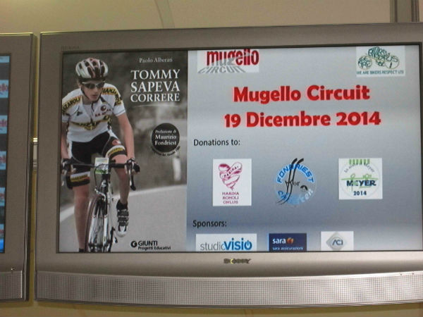 Presentato al Mugello Circuit il libro in ricordo di Tommaso Cavorso