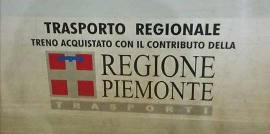 Faentina. Arrivati i treni dal Piemonte (ancora con la scritta...)