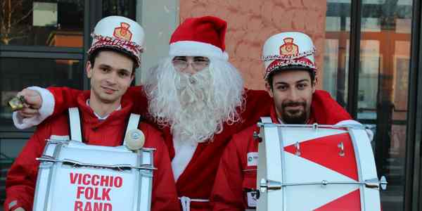 Firenze. La banda di Vicchio al 'Palaghiaccio' del Parterre. Foto...