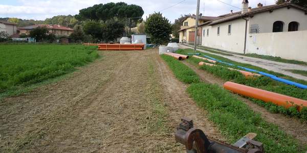 Panicaglia. Tutte le case saranno collegate al depuratore