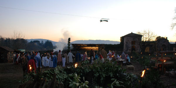 Grande successo del presepe vivente a Luco