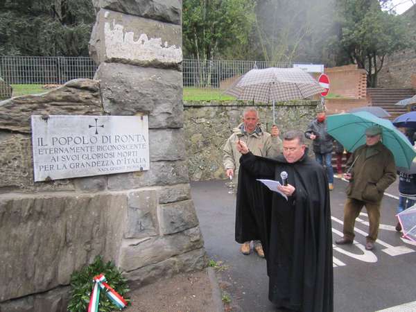 Omoboni inaugura il 'nuovo' Parco della Rimembranza