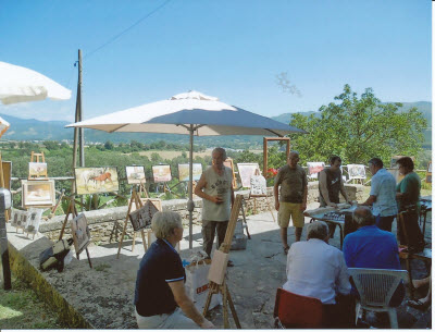 Attività artistica alla casa di Giotto