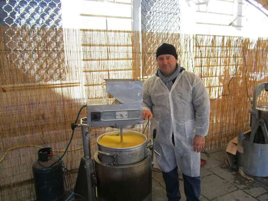 La polentata delle Ceneri. Foto.... E la tradizione continua