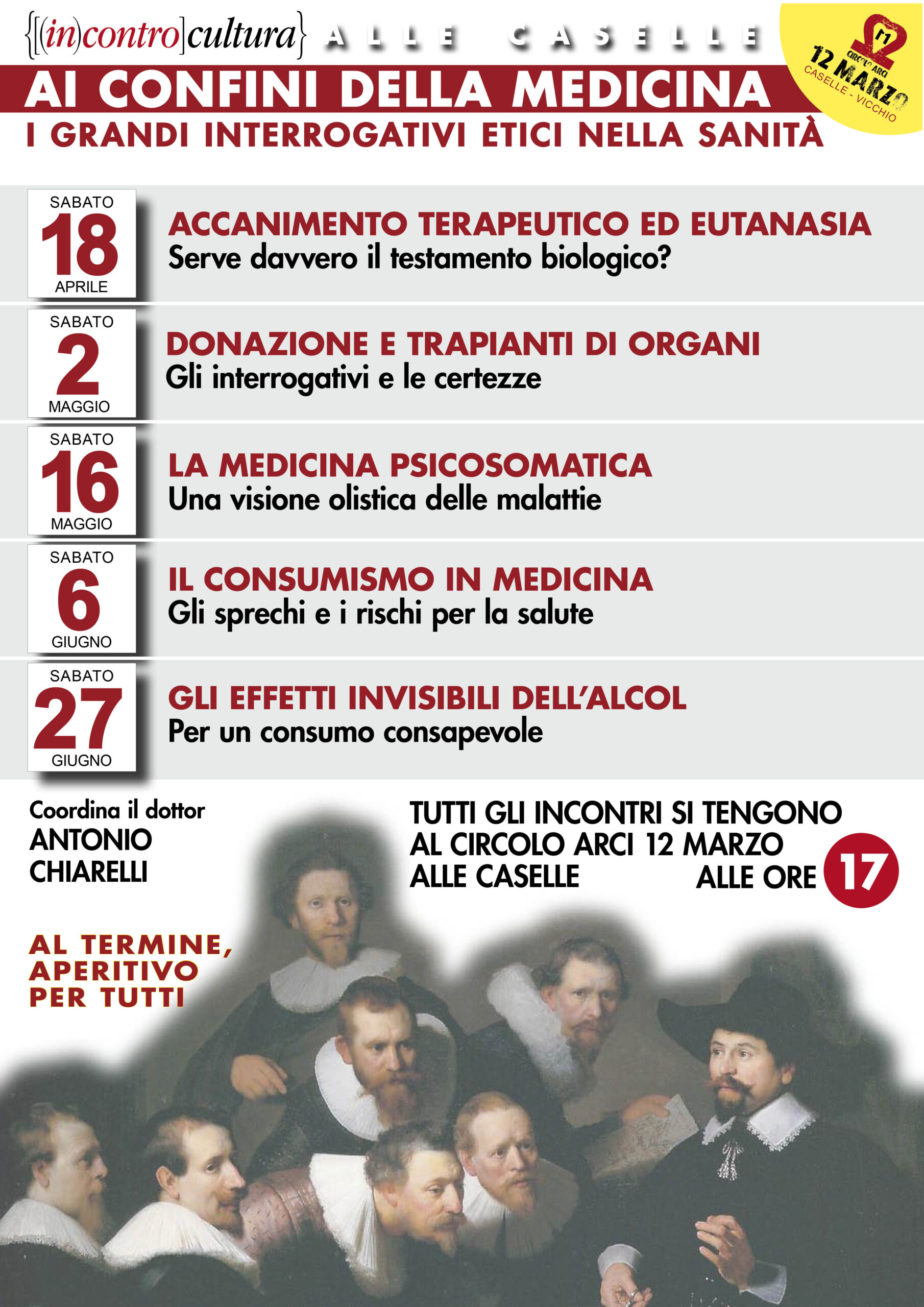 Vicchio. Incontri Ai confini della medicina, alle Caselle