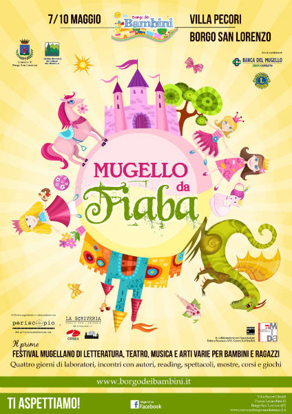 Mugello da Fiaba. Tutto pronto a Villa Pecori. Date e programma