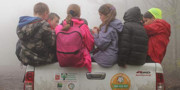 I bambini e il lupo. Due giorni nel rifugio e nel bosco. Cronaca e foto