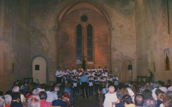 Concerto in San Francesco a Borgo, con la scuola di Fiesole