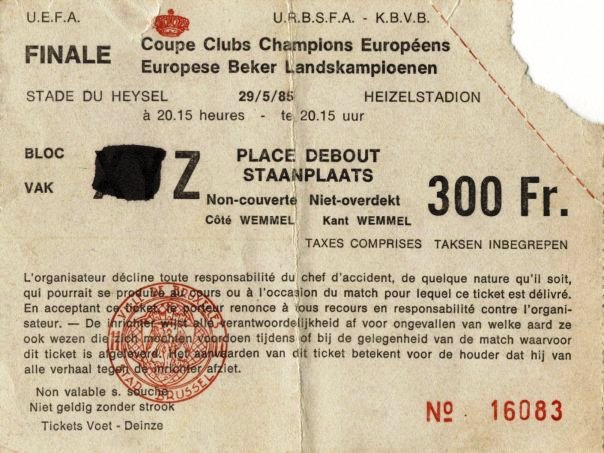 Strage dell'Heysel trentanni dopo. Video racconto di un mugellano