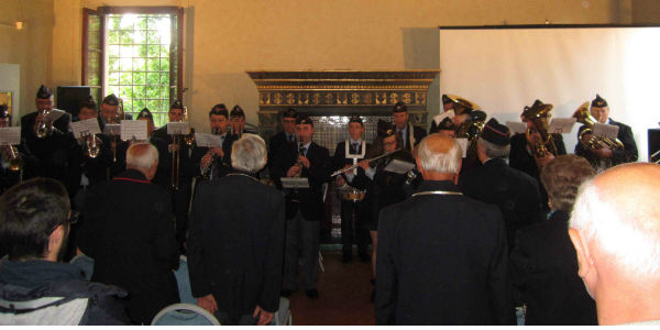 Borgo. La banda musicale la Fedelissima