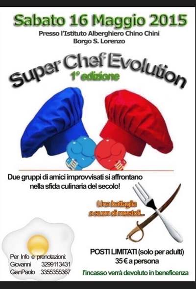 Master Chef in Mugello? E' Super Chef Evolution, al Chino Chini