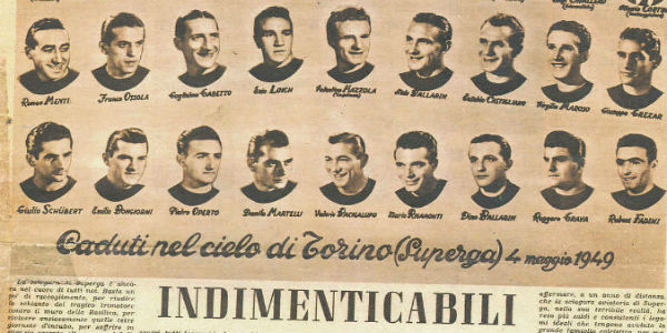 La tragedia del grande Torino a Superga