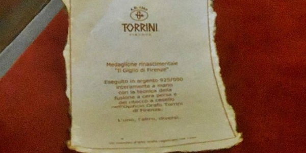 Jacopus de la Schaperia 1369: le radici del casato orafo Torrini