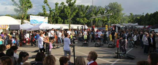 Vivilosport più forte del maltempo. 150 bambini a Bimbi in bici