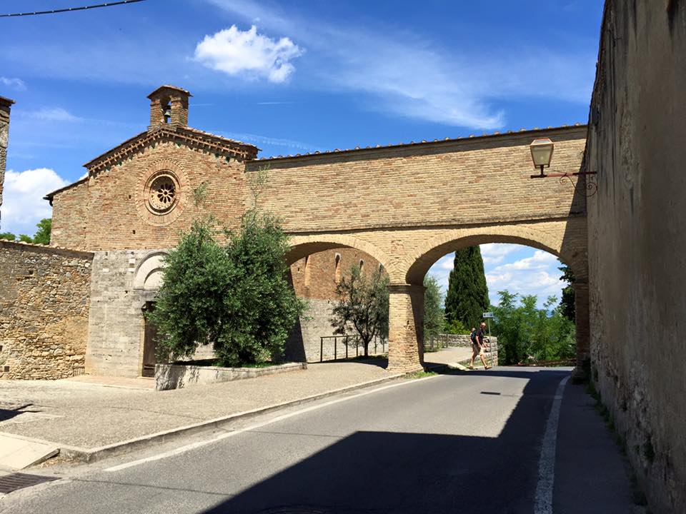 Via Francigena. La metà del cammino