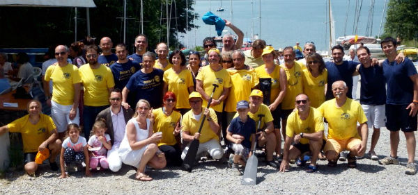 Lions & Rotary. A Bilancino in Dragon Boat