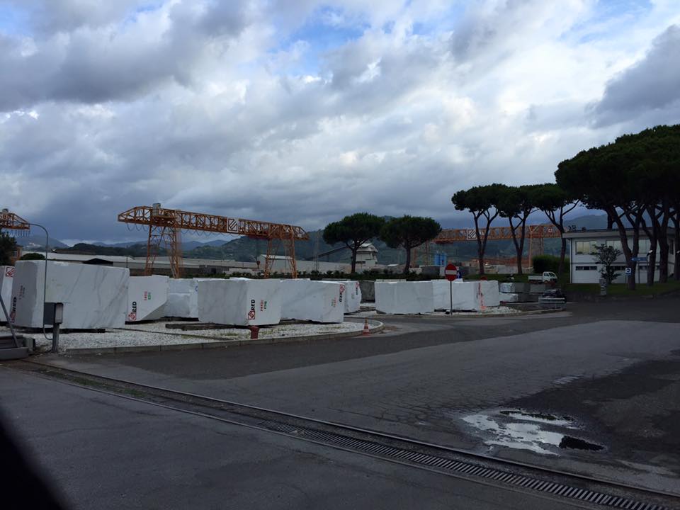 La quarta tappa. La tappa da Avenza a Pietrasanta