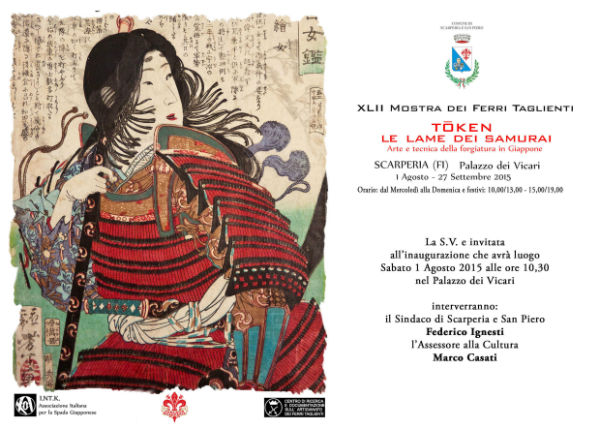 Samurai al Palazzo dei Vicari. 42° Mostra dei Ferri Taglienti