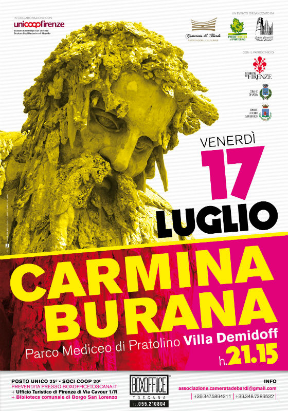Carmina Burana a Villa Demidoff