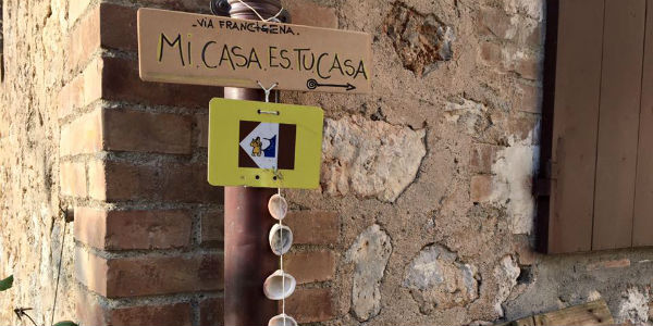 Via Francigena. ""Mi casa es tu casa"". Cronaca dell'undicesima tappa