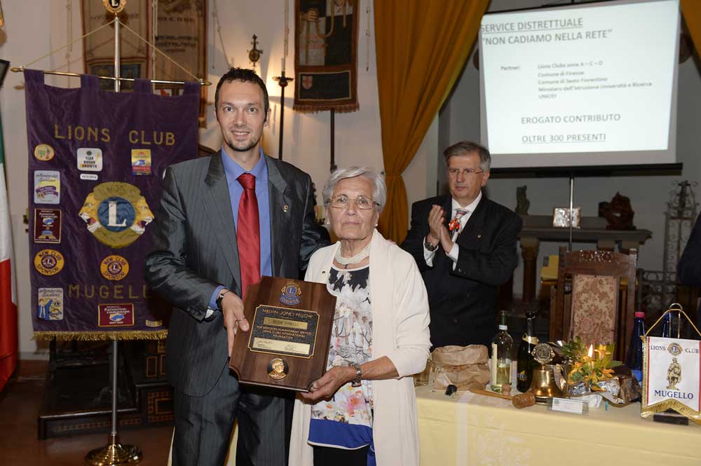 Lions Club Mugello: Caramalli cede le consegne a Calamai