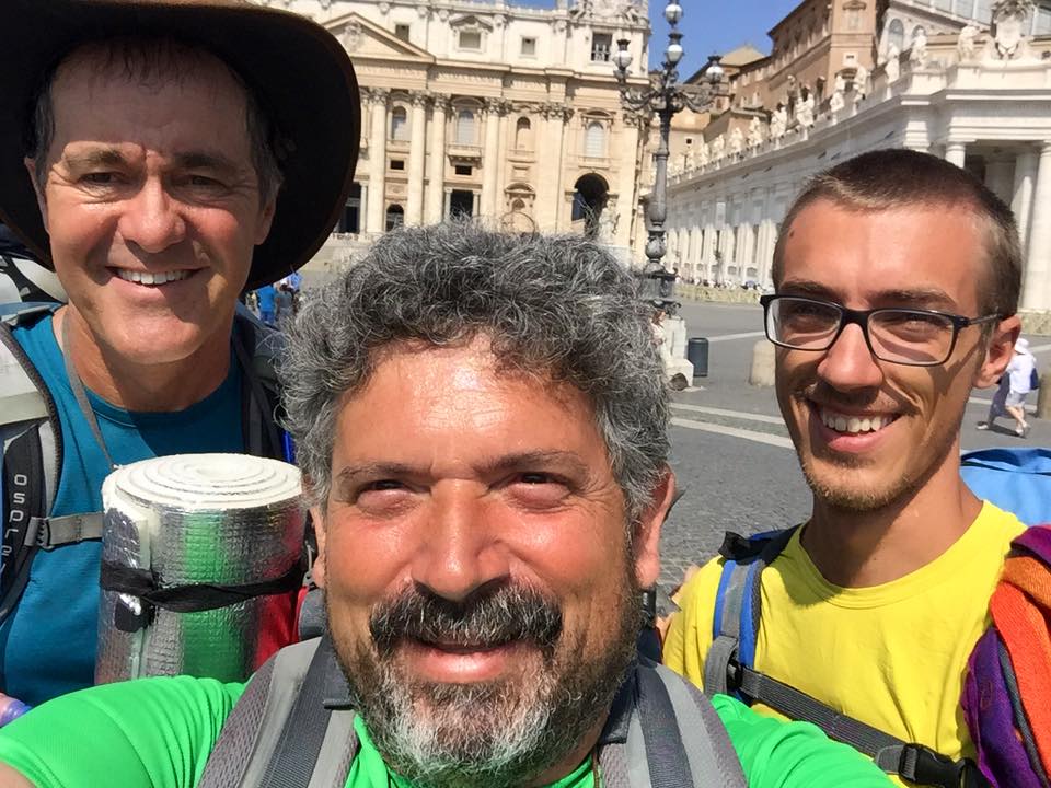 Via Francigena, l'arrivo a Roma