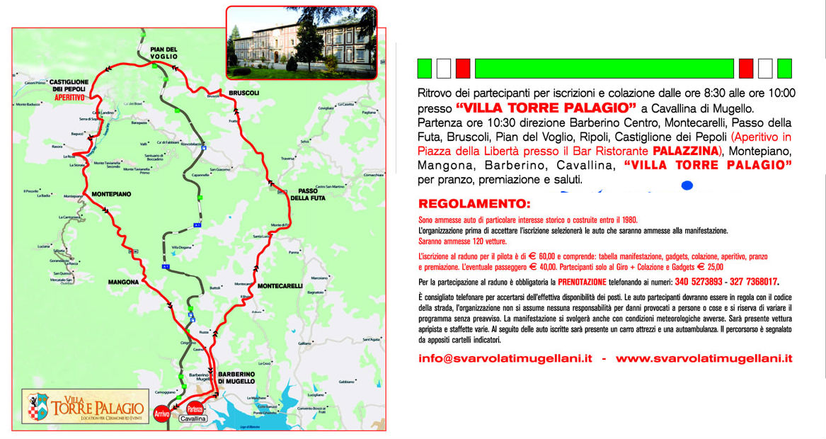 Raduno di auto d’epoca a Cavallina. Info