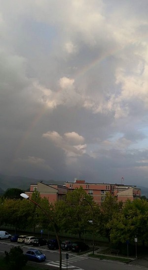 Buongiorno Mugello! Con un arcobaleno