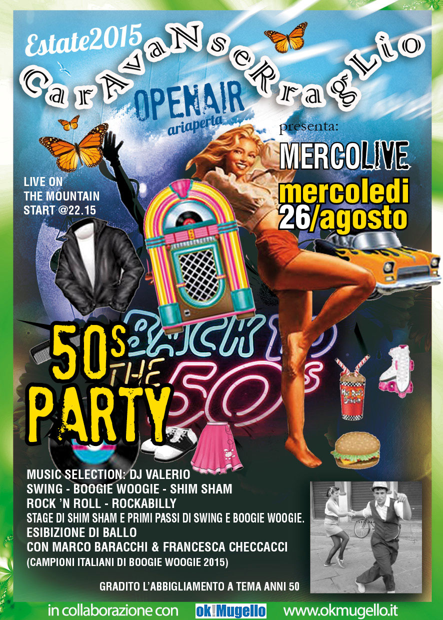 Anni '50 Swing e Rock & Roll a Monte Morello