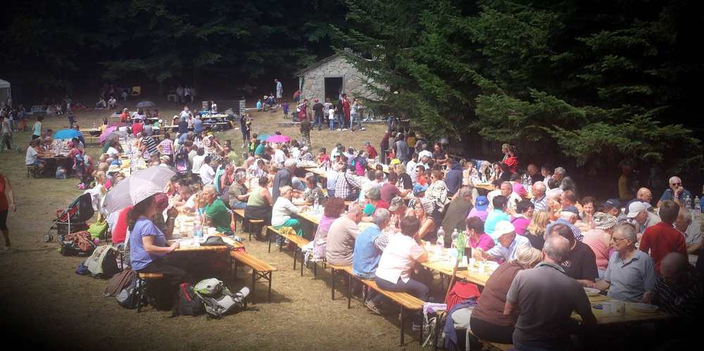 In 370 alla Capanna Marcone con Un Amico per Tutti. Foto