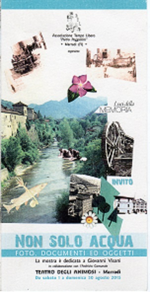 Non solo acqua. Mostra (e polemica) a Marradi fino al 30 agosto