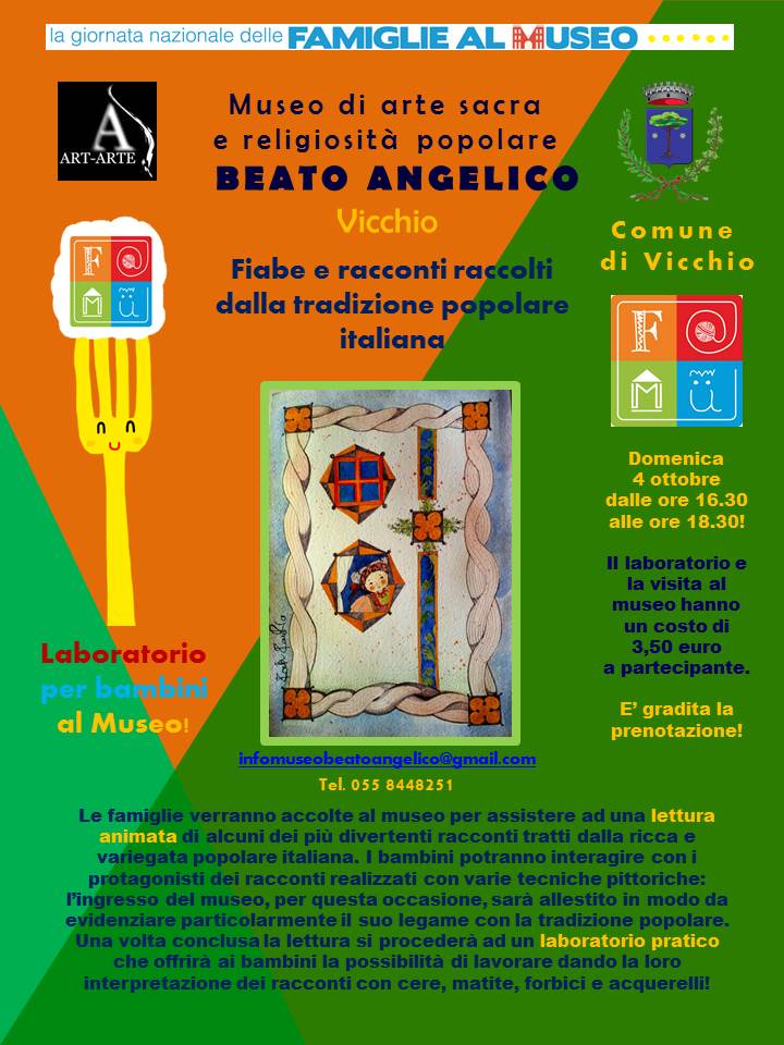 Giornata Nazionale delle Famiglie al Museo Beato Angelico di Vicchio