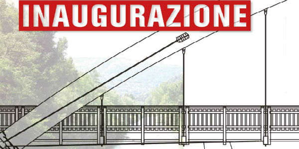 Ballerini sospesi nel vuoto. Per l'inaugurazione del ponte a Dicomano