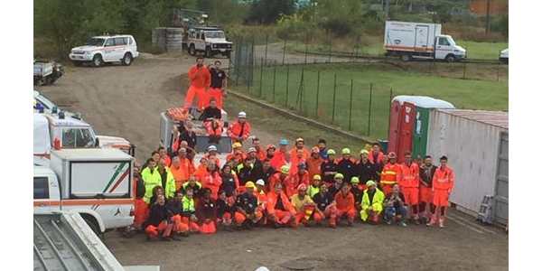 Marradi 'invasa' dai volontari. Cronaca della grande esercitazione